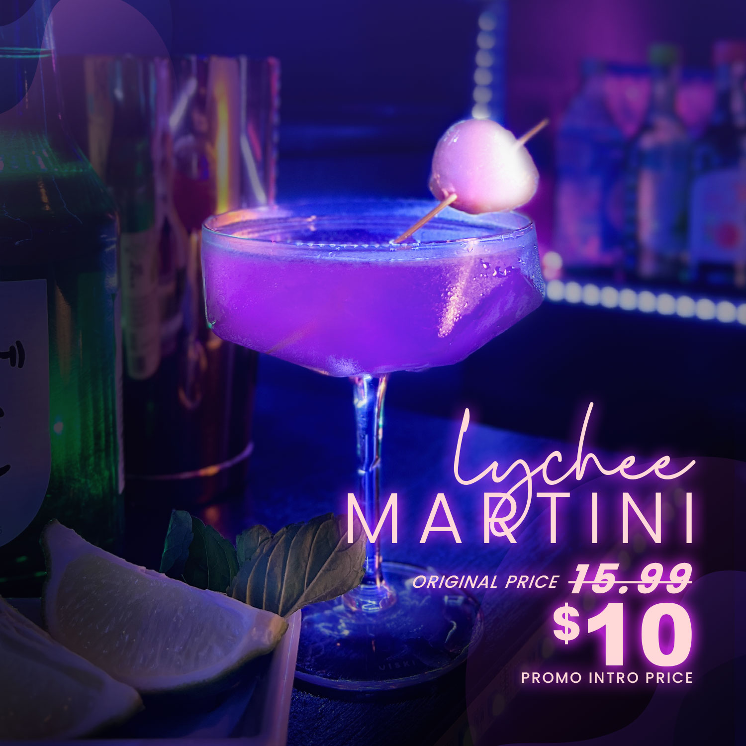Web Lychee Martini