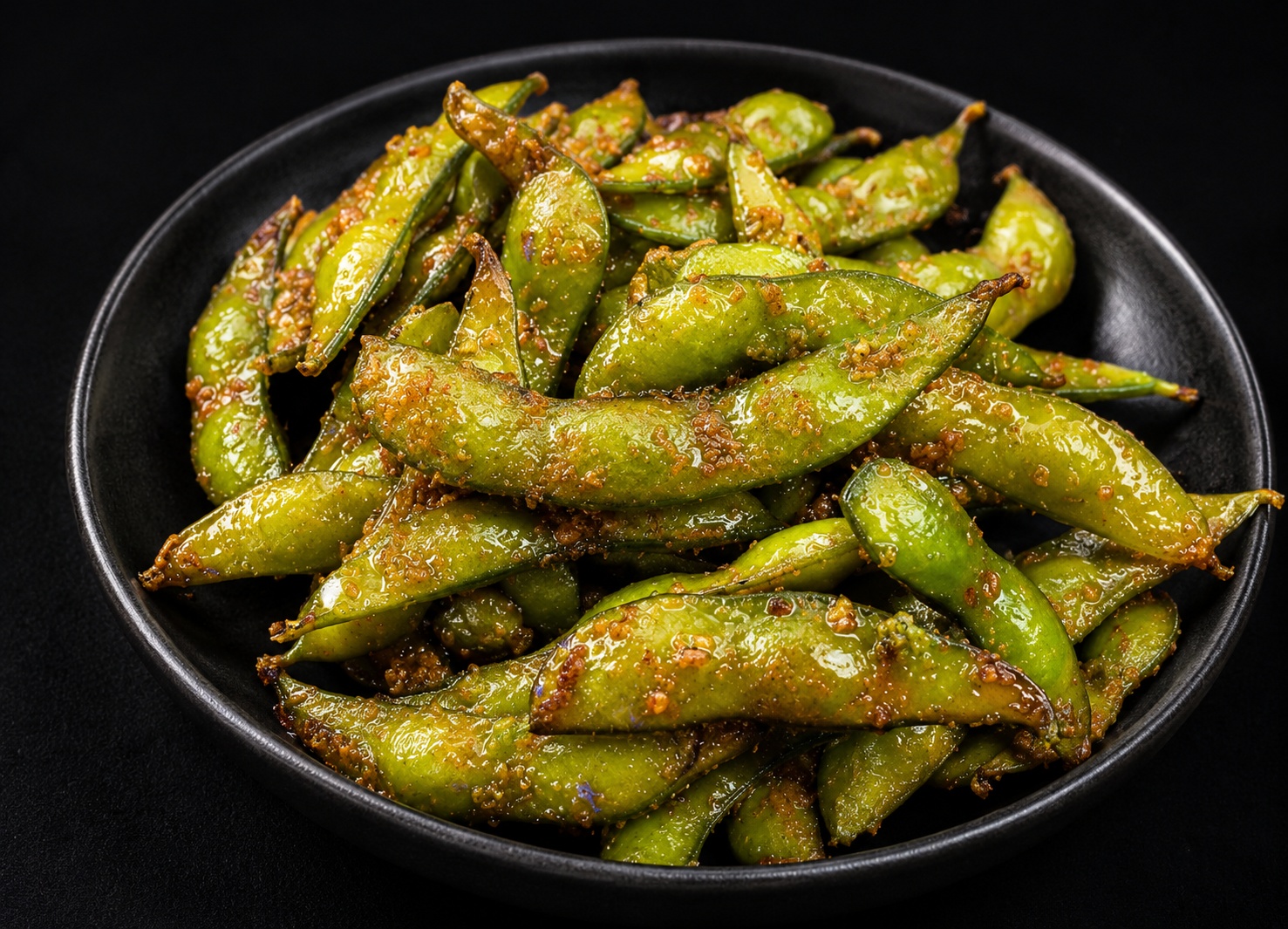 Garlic Edamame