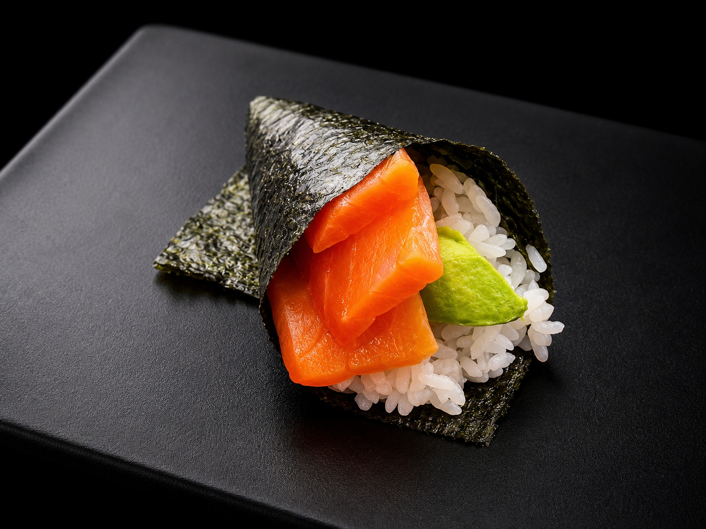 Smoked Salmon Temaki